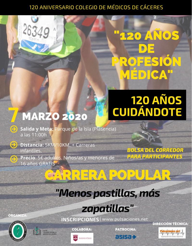 I CARRERA POPULAR ICOMECA 2020 - Inscríbete