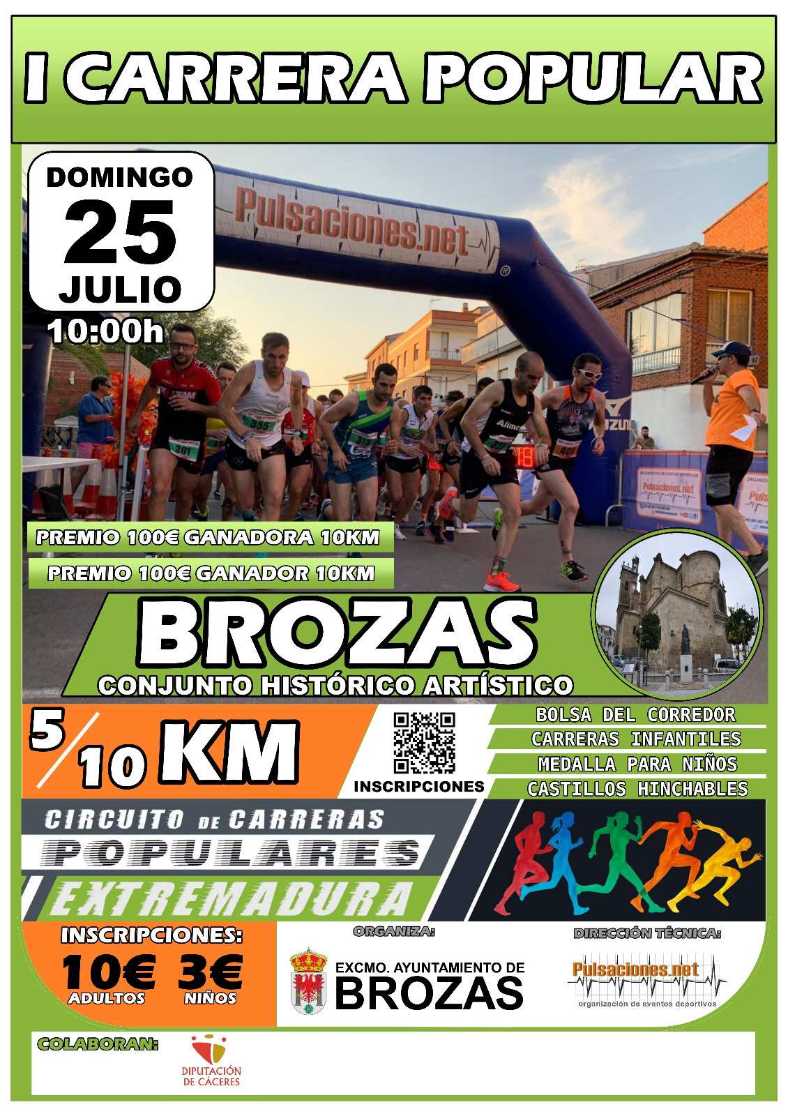 CARRERA POPULAR BROZAS 2021 