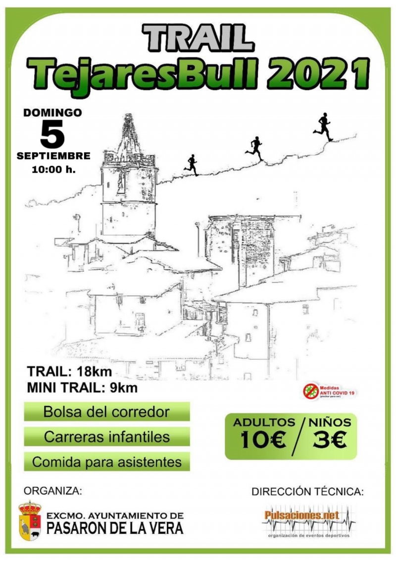 TRAIL TEJARESBULL 2021  - Inscríbete