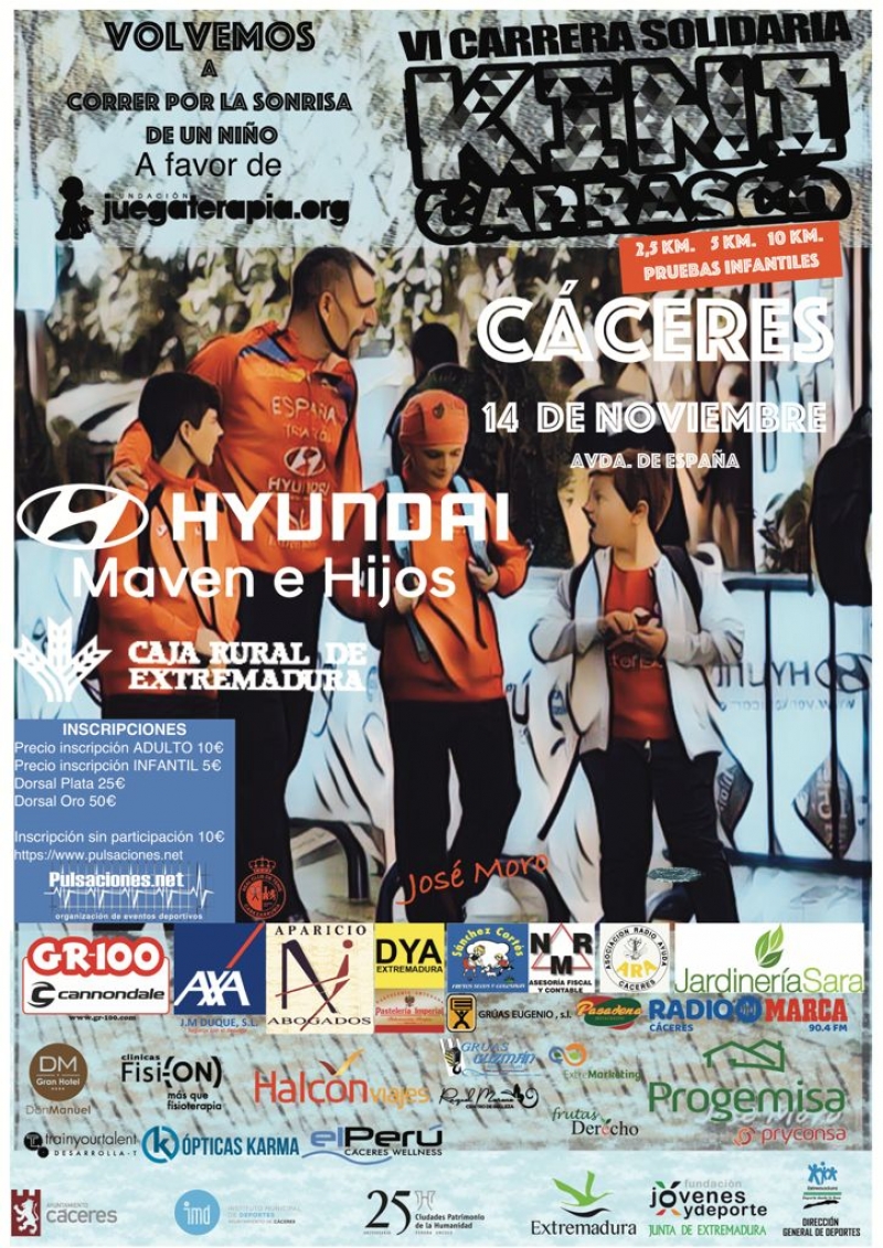 VI CARRERA SOLIDARIA KINI CARRASCO 2021 - Inscríbete