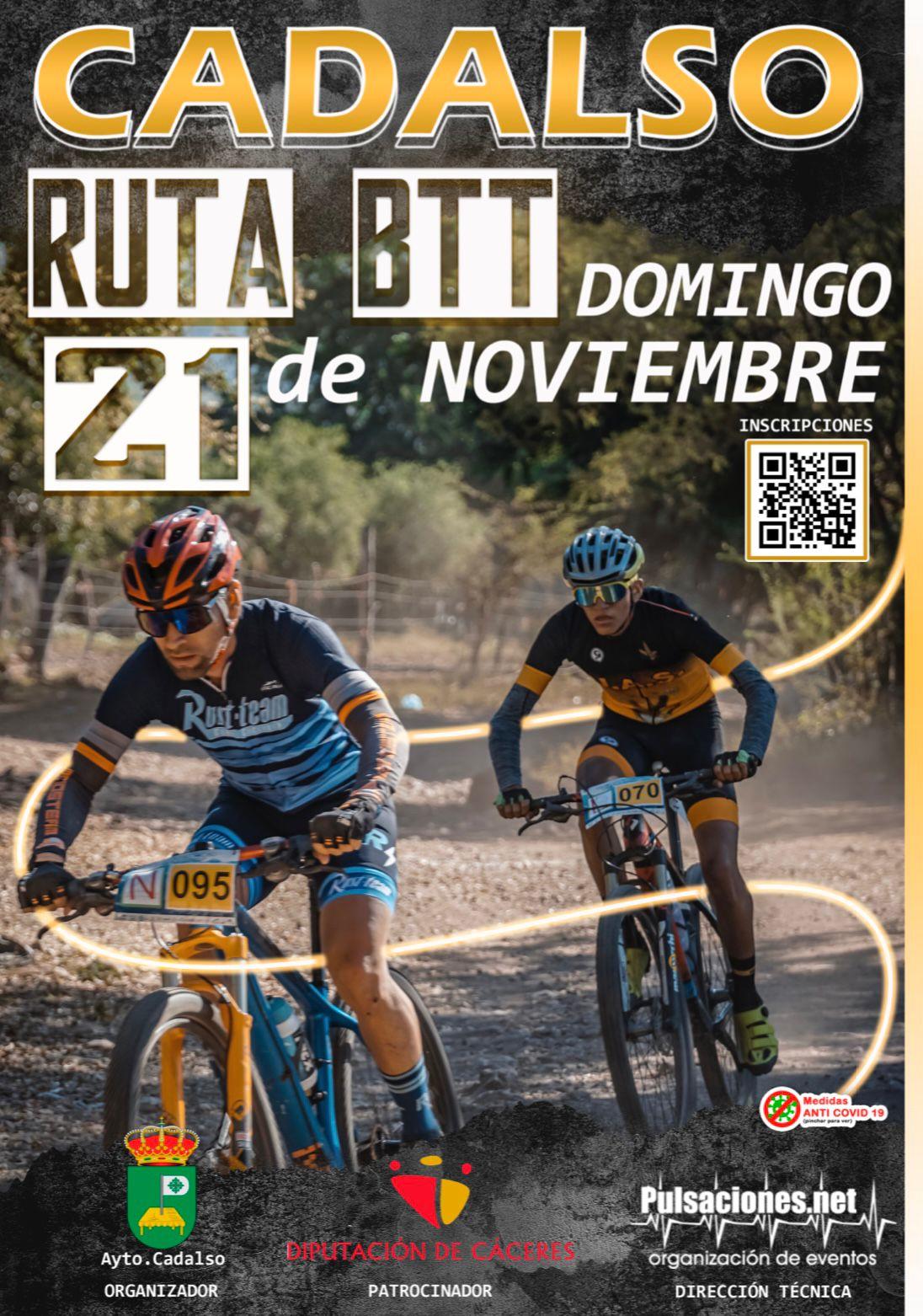 RUTA BTT/MTB CADALSO 2021 - Inscríbete