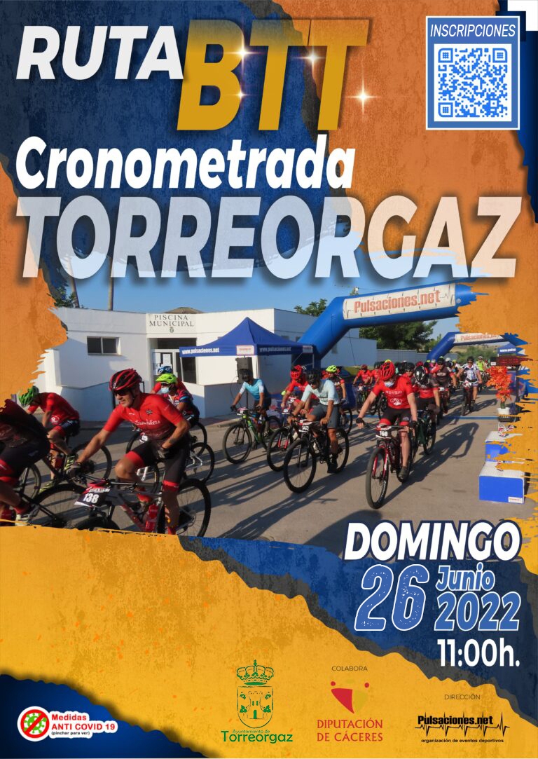 RUTA BTT CRONOMETRADA TORREORGAZ 2022 - Inscríbete