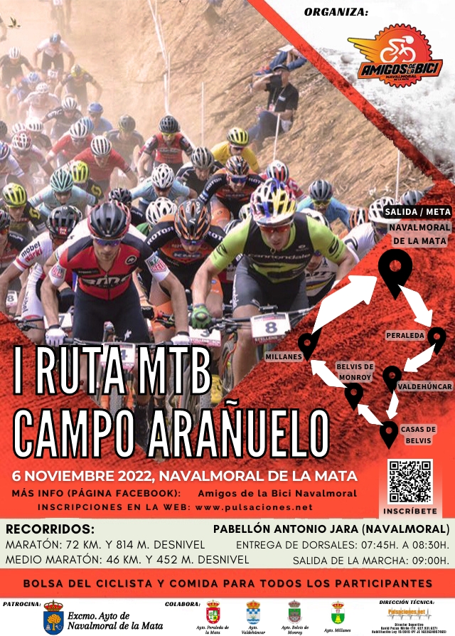 I RUTA MTB CAMPO ARAÑUELO 2022 - Inscríbete