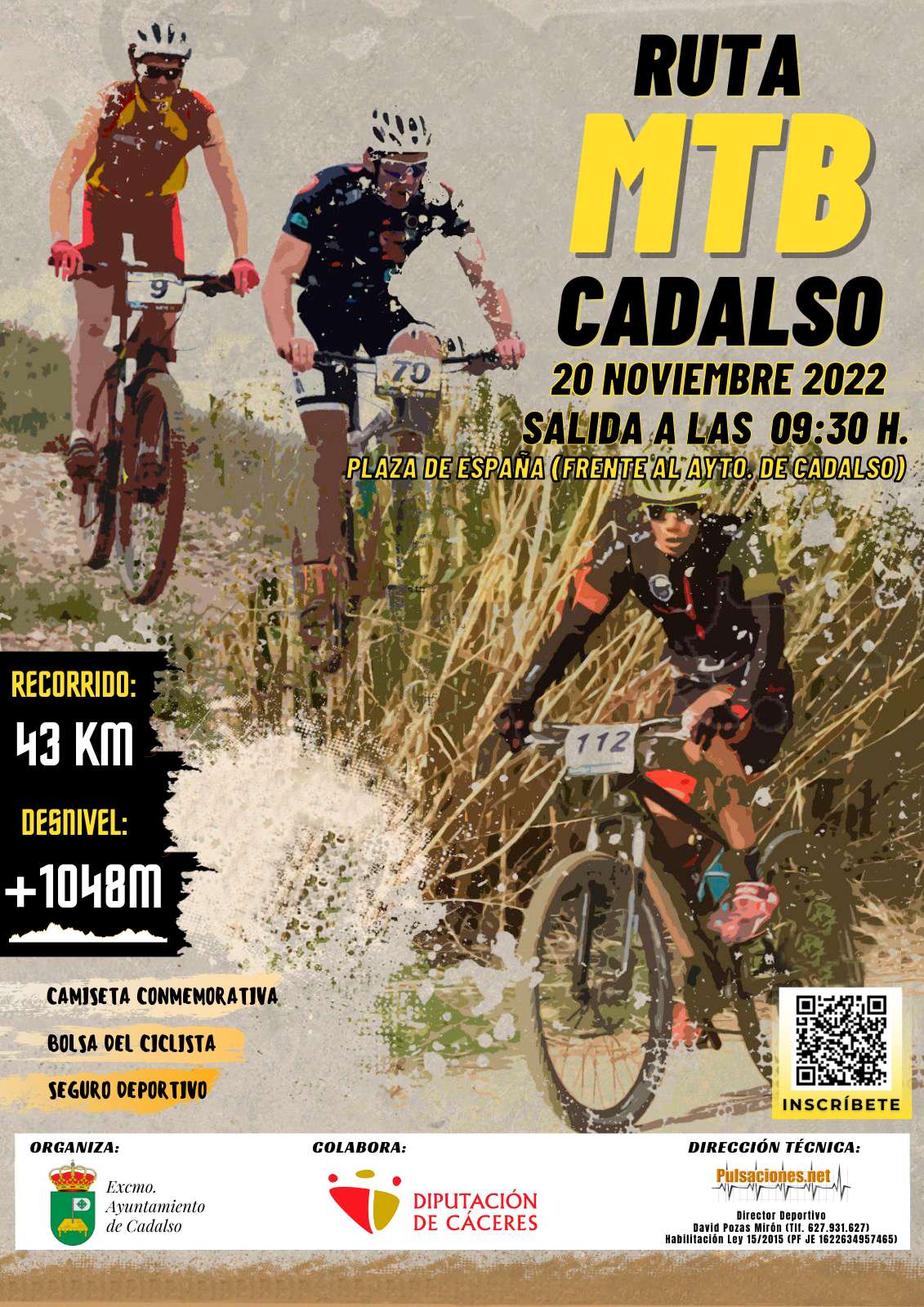 RUTA MTB CADALSO 2022 - Inscríbete