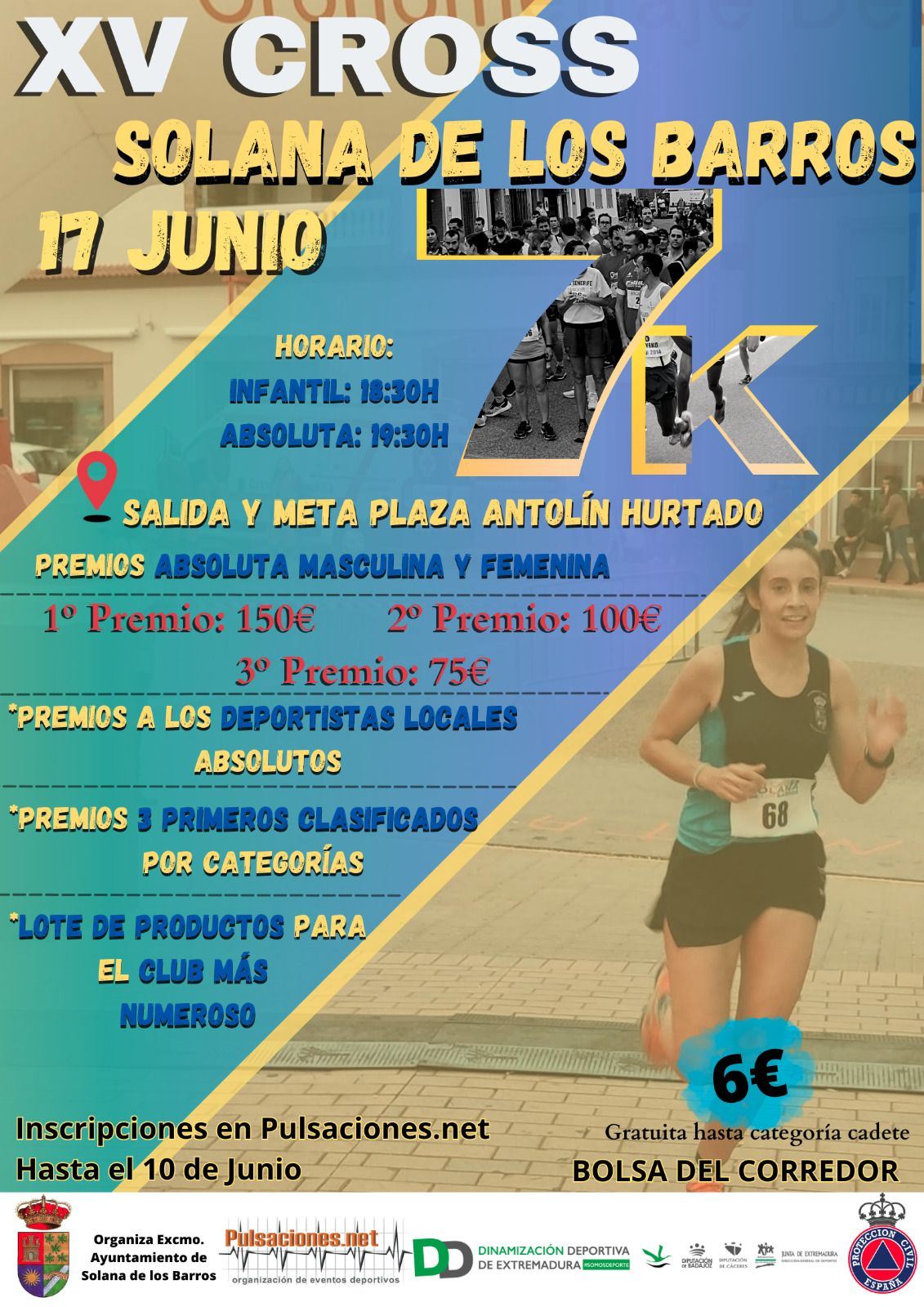 XV CROSS URBANO - SOLANA DE LOS BARROS - Inscríbete