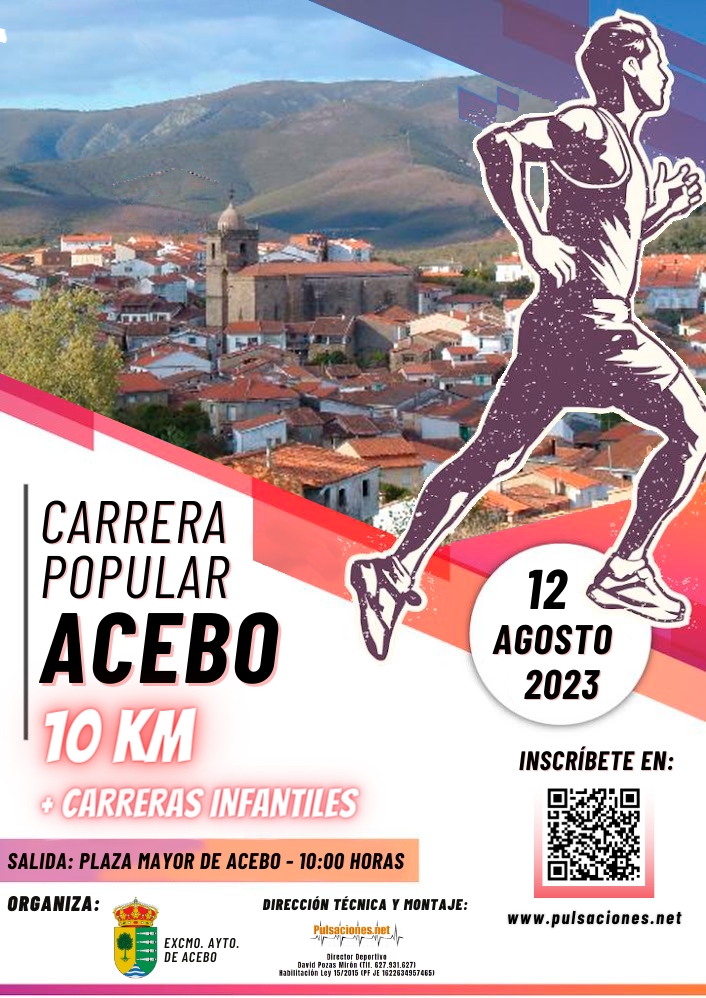 CARRERA POPULAR ACEBO 2023 - Inscríbete