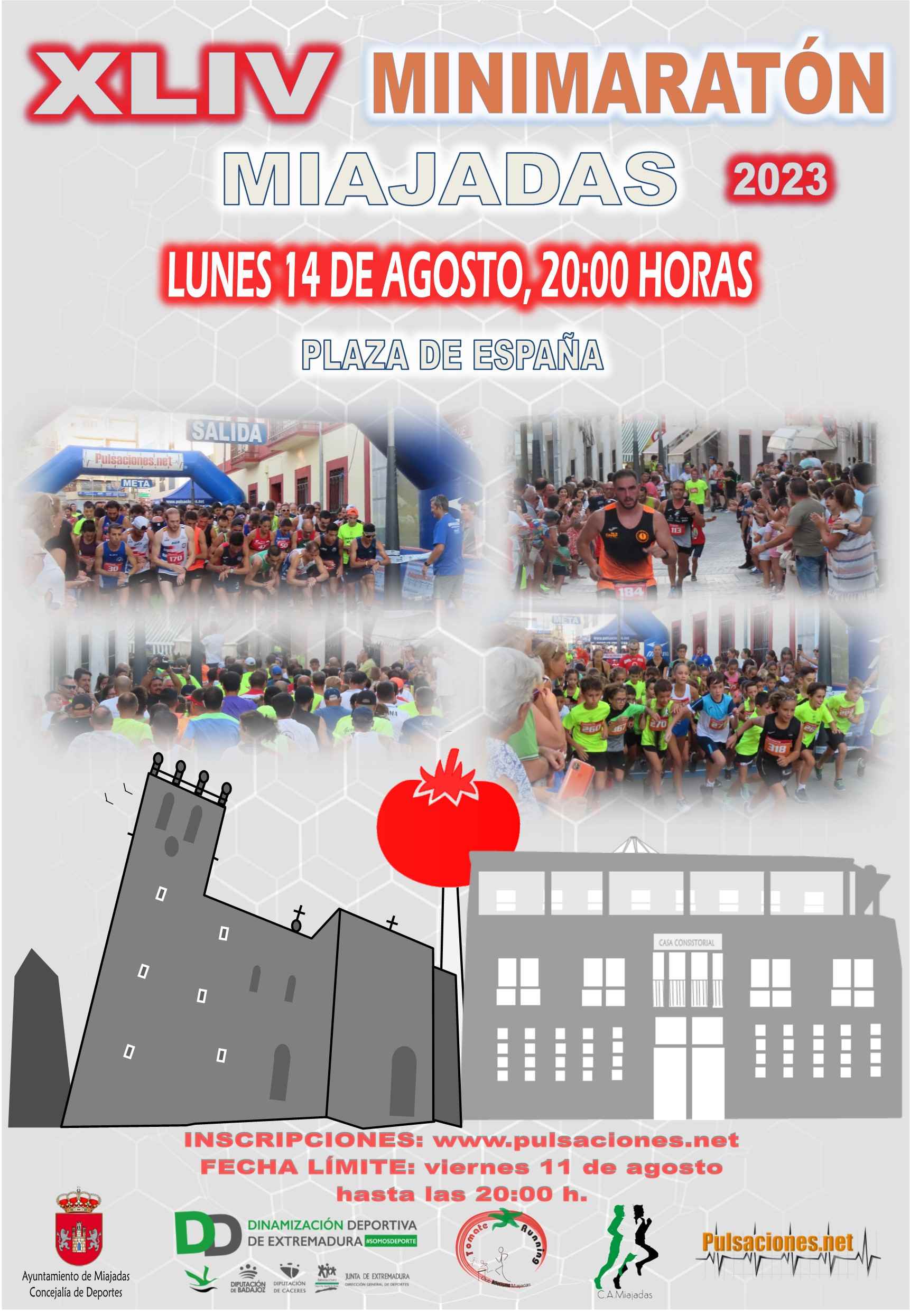 XLIV MINIMARATÓN MIAJADAS 2023 - Inskriba zaitez