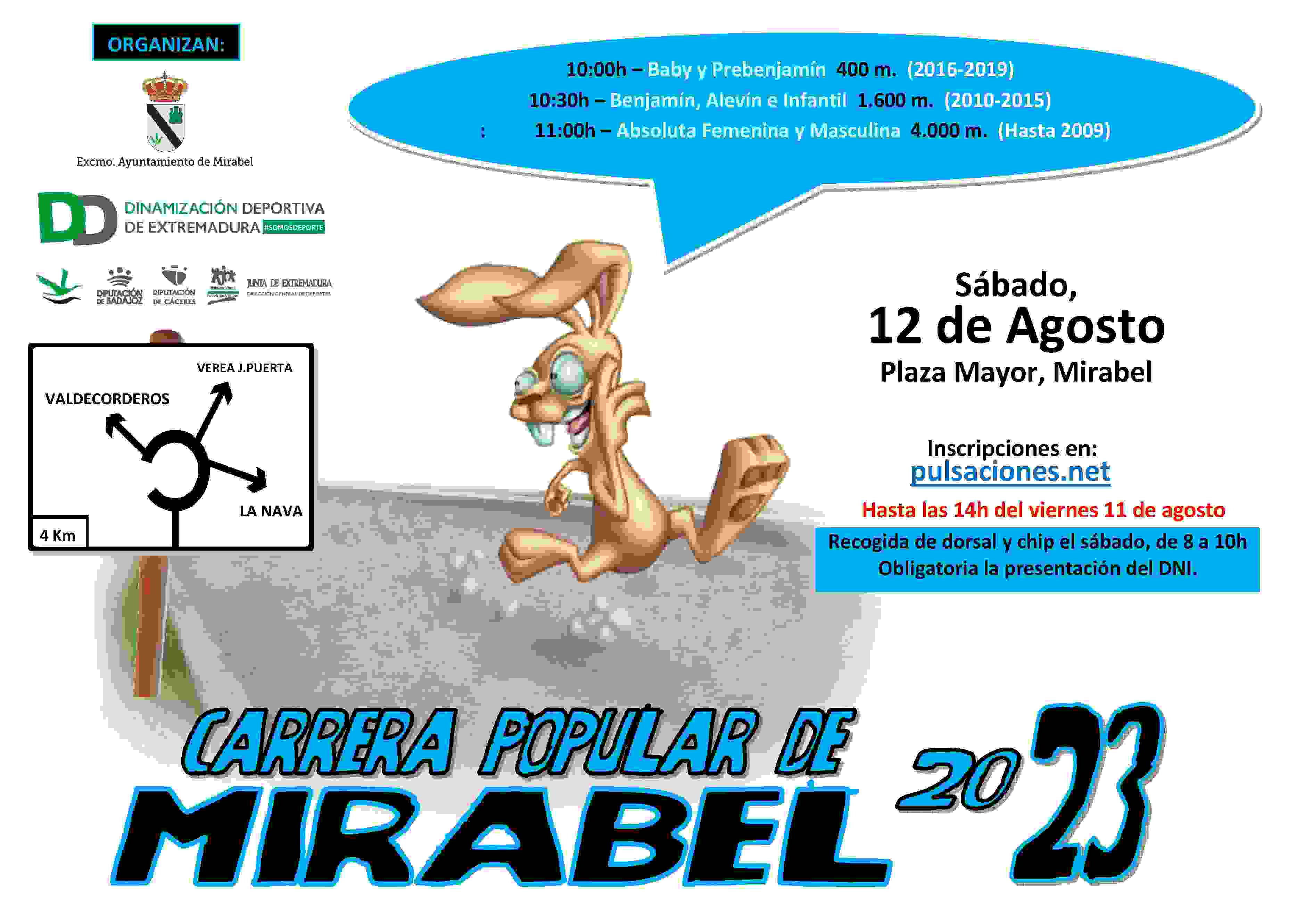 CARRERA POPULAR MIRABEL 2023 - Inscríbete
