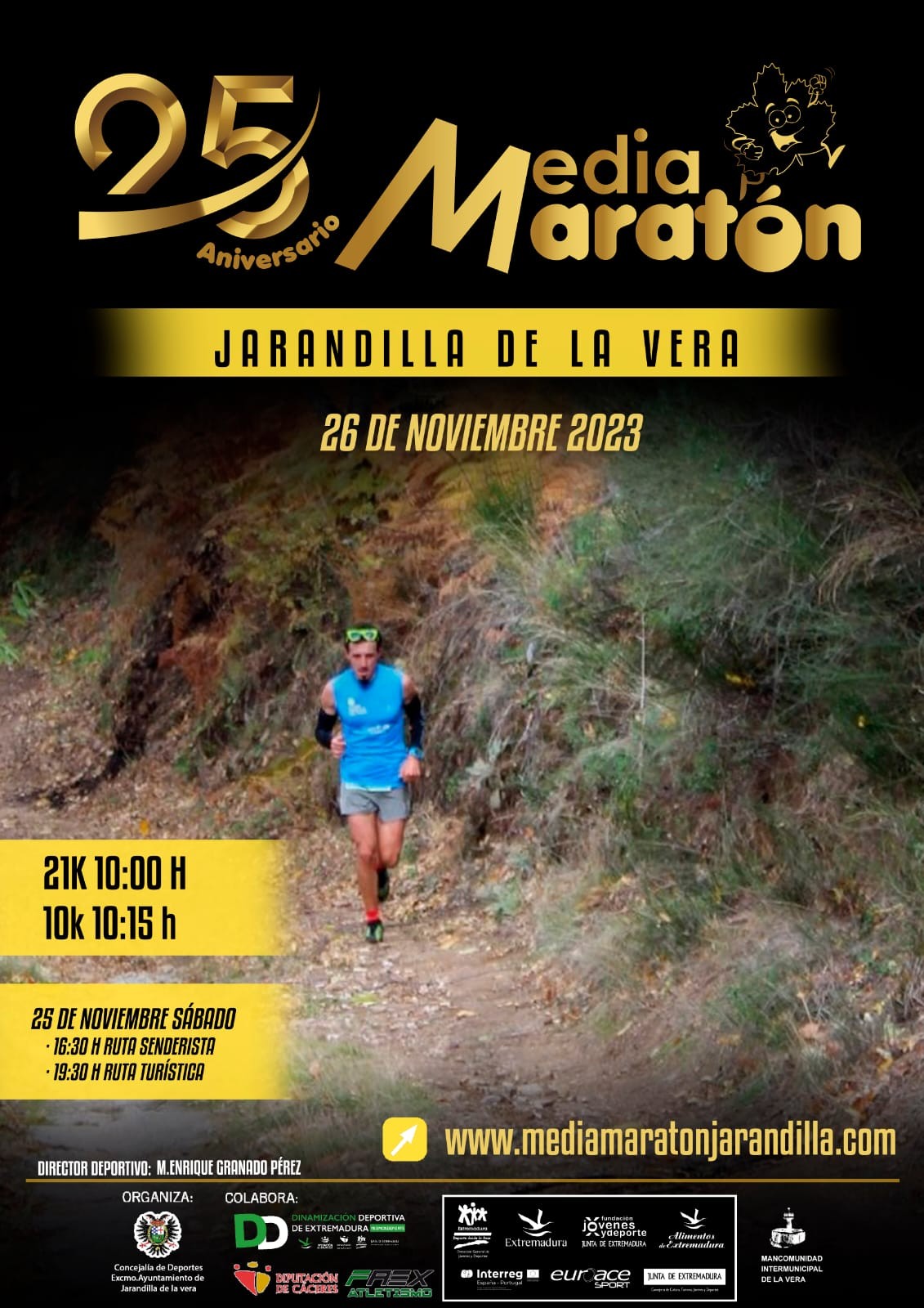 XXV MEDIA MARATÓN JARANDILLA DE LA VERA - Inscríbete