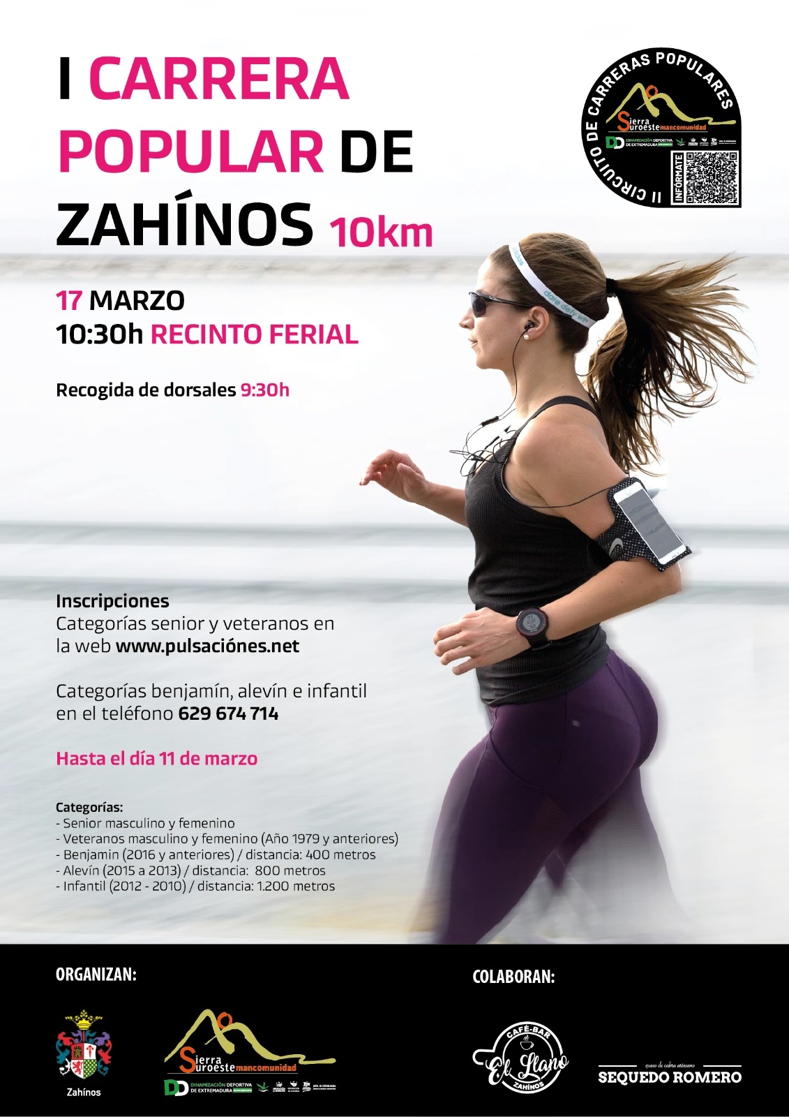 I CARRERA POPULAR DE ZAHÍNOS - Inscríbete