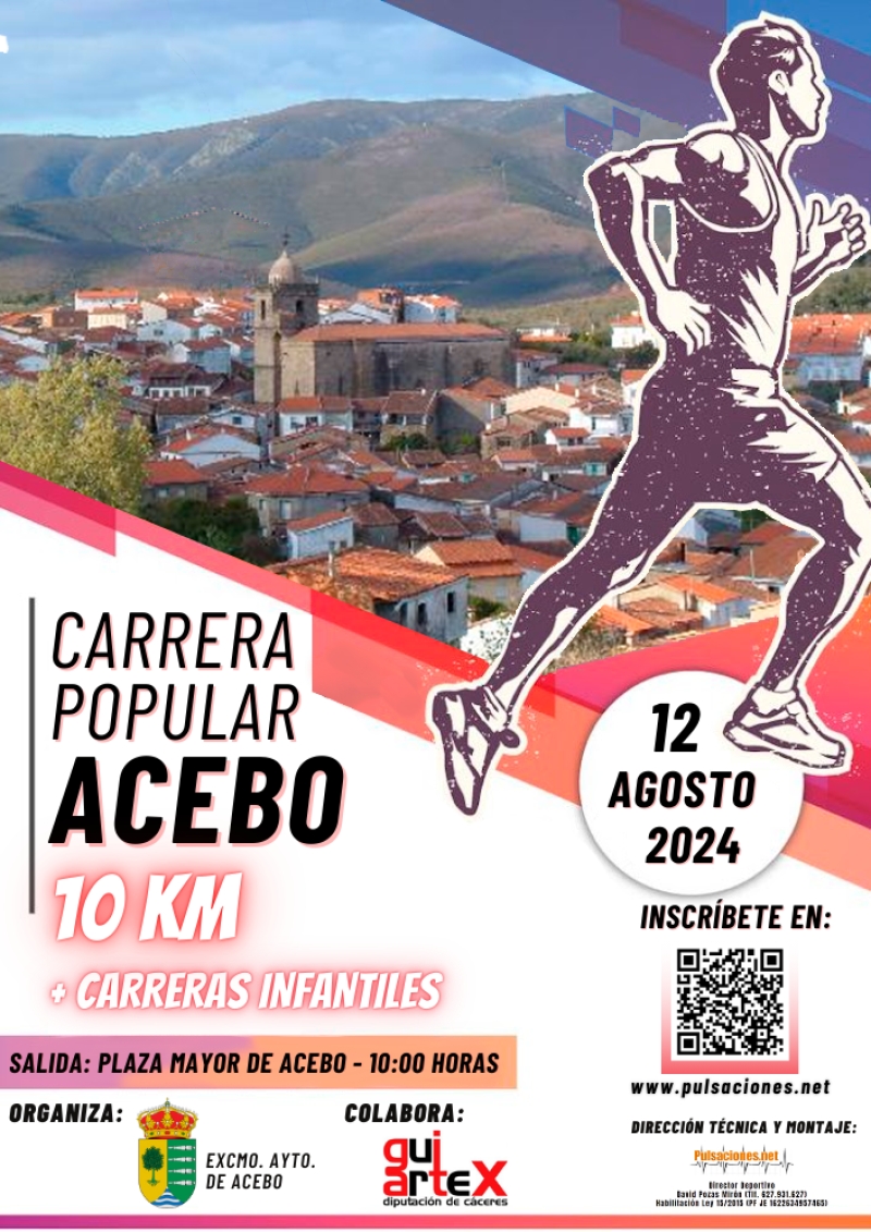 CARRERA POPULAR DE ACEBO 2024 - Inscríbete