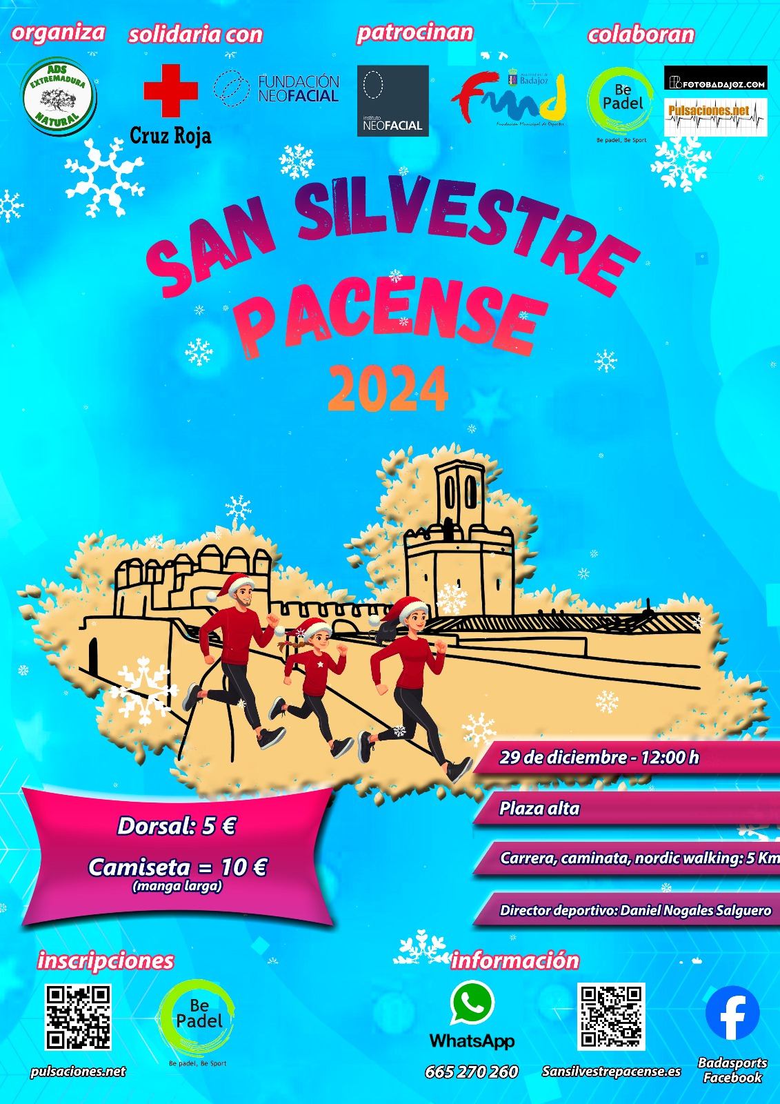 SAN SILVESTRE PACENSE 2024 - Inscríbete