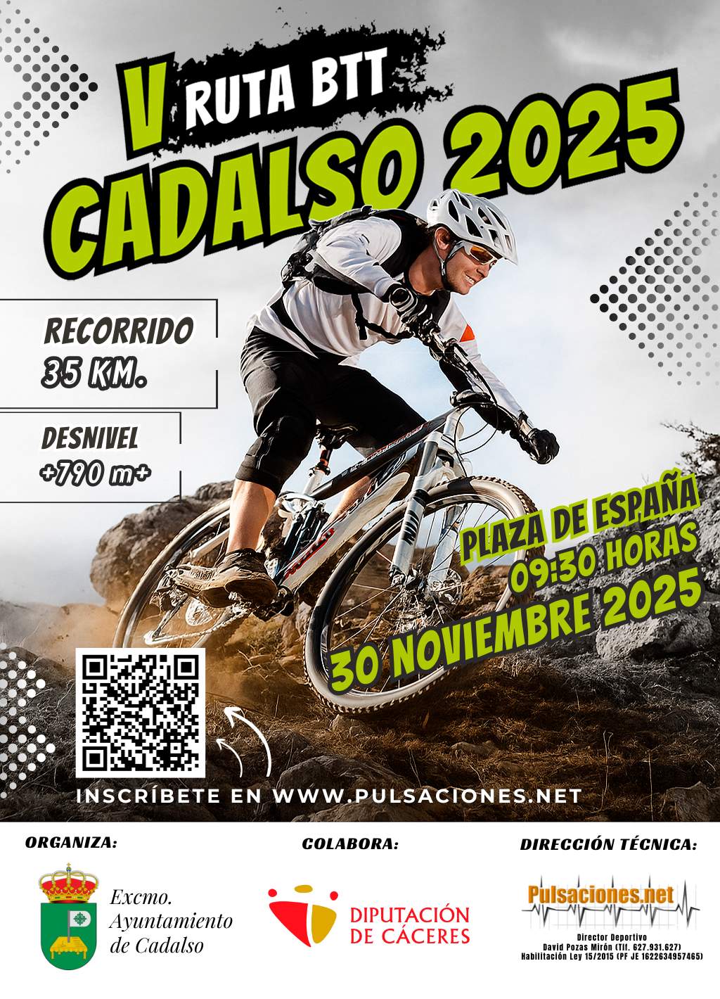 V RUTA BTT CADALSO 2025 - Inscríbete