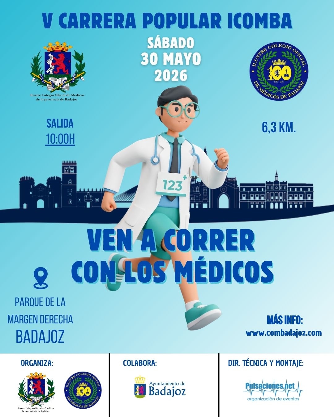 V CARRERA POPULAR ICOMBA 2026  - Inscríbete