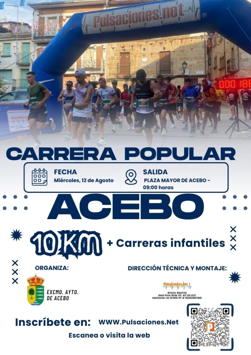 CARRERA POPULAR DE ACEBO 2026 - Inscríbete