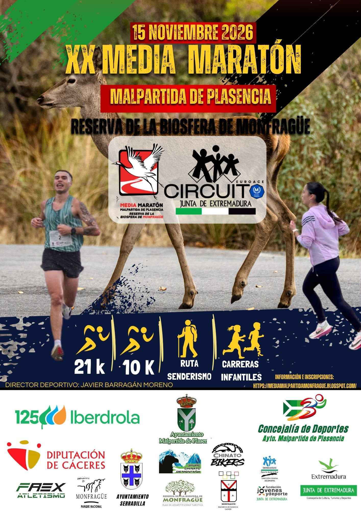 XX MEDIA MARATÓN MALPARTIDA DE PLASENCIA 