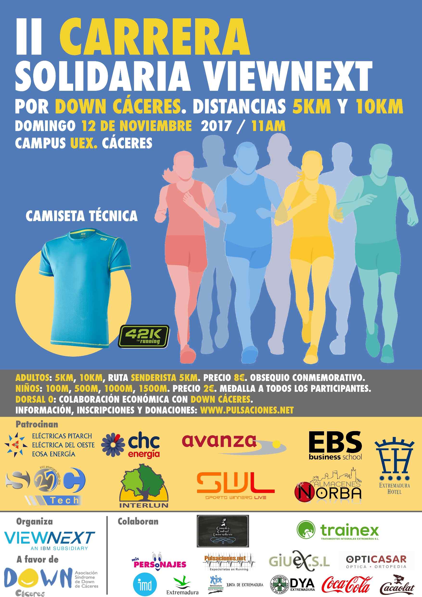 II CARRERA SOLIDARIA VIEWNEXT - Inscríbete