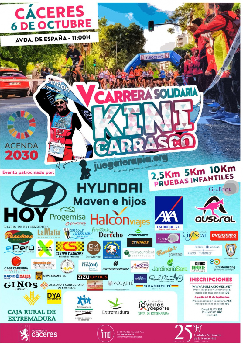 V CARRERA SOLIDARIA KINI CARRASCO 2019 - Inscríbete